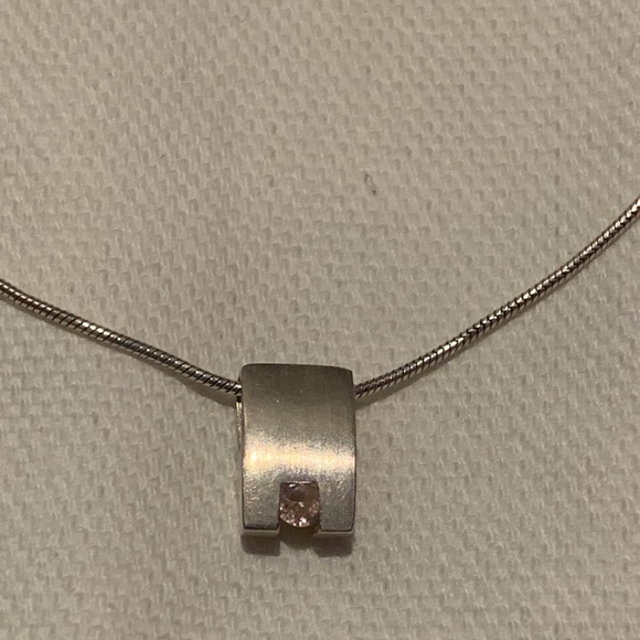 Necklace & earring set, sterling silver - Picture 4 of 8